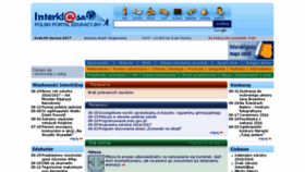 What Interklasa.pl website looked like in 2018 (6 years ago)