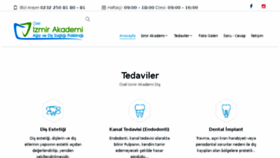 What Izmirakademidis.com website looked like in 2018 (6 years ago)