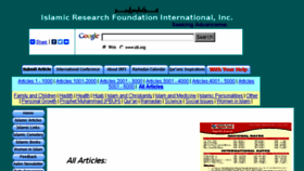 What Irfi.org website looked like in 2018 (6 years ago)
