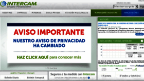What Intercam.com.mx website looked like in 2018 (6 years ago)