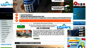 What Infopark.in website looked like in 2018 (6 years ago)