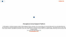 What Ips-invite.iperceptions.com website looked like in 2018 (6 years ago)