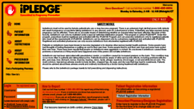 What Ipledgeprogram.com website looked like in 2018 (6 years ago)