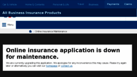 What Insurance.gio.com.au website looked like in 2018 (6 years ago)