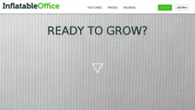 What Inflatableoffice.com website looked like in 2018 (6 years ago)