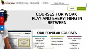 What Internationalopenacademy.com website looked like in 2018 (6 years ago)