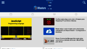What Imasters.com.br website looked like in 2018 (6 years ago)