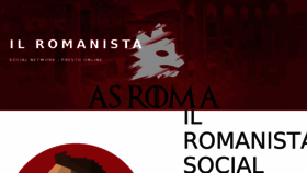 What Ilromanista.it website looked like in 2018 (6 years ago)