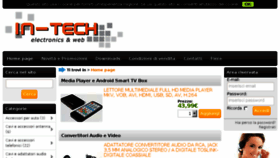 What Intech-shop.com website looked like in 2018 (6 years ago)