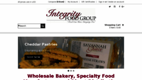 What Integrityfoodgroup.com website looked like in 2018 (6 years ago)