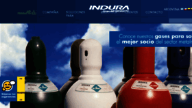 What Indura.com.ar website looked like in 2018 (6 years ago)