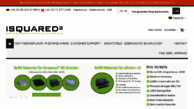 What Isquared.eu.com website looked like in 2018 (6 years ago)