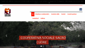 What Ilsacrocuore.it website looked like in 2018 (6 years ago)