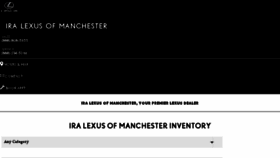 What Iralexusofmanchester.com website looked like in 2018 (6 years ago)