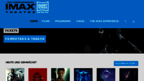 What Imax.at website looked like in 2018 (6 years ago)