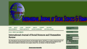 What Ijsshr.com website looked like in 2018 (7 years ago)