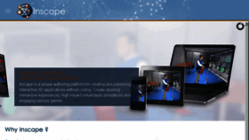 What Inscape3d.com website looked like in 2018 (6 years ago)