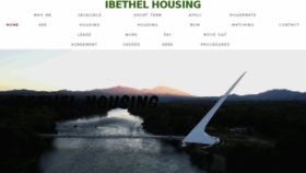 What Ibethelhousing.com website looked like in 2018 (6 years ago)