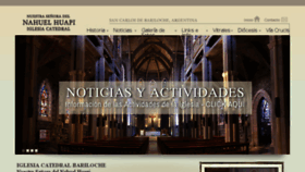 What Iglesiacatedralbariloche.com website looked like in 2018 (6 years ago)