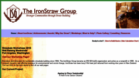 What Ironstraw.org website looked like in 2018 (6 years ago)