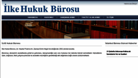 What Ilkehukukburosu.com website looked like in 2018 (6 years ago)