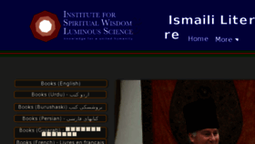 What Ismaililiterature.com website looked like in 2018 (6 years ago)