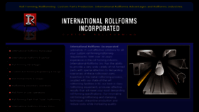 What Internationalrollforms.com website looked like in 2018 (6 years ago)