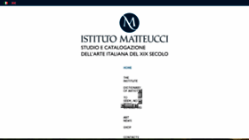 What Istitutomatteucci.it website looked like in 2018 (6 years ago)