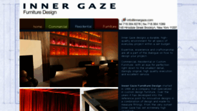 What Innergaze.com website looked like in 2018 (6 years ago)