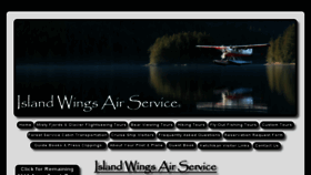 What Islandwings.com website looked like in 2018 (6 years ago)