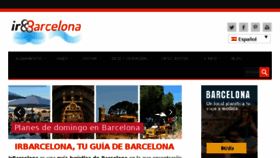 What Irbarcelona.com website looked like in 2018 (6 years ago)