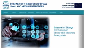 What Iot4smes.eu website looked like in 2018 (6 years ago)