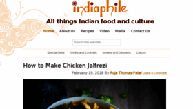 What Indiaphile.info website looked like in 2018 (6 years ago)