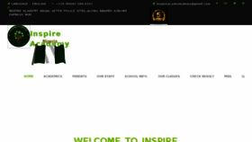 What Inspireacademynigeria.com website looked like in 2018 (6 years ago)
