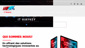 What Itwaykey.com website looked like in 2018 (6 years ago)