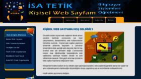 What Isatetik.com website looked like in 2018 (6 years ago)