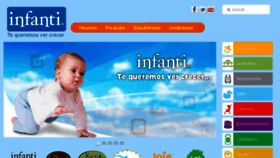 What Infanti.com.mx website looked like in 2018 (6 years ago)