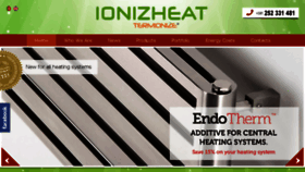 What Ionizheat.com website looked like in 2018 (6 years ago)