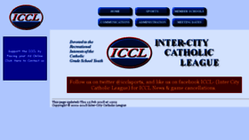 What Icclsports.org website looked like in 2018 (6 years ago)