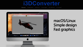What I3dconverter.com website looked like in 2018 (6 years ago)