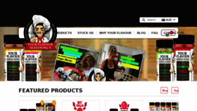 What Imyourflavour.com website looked like in 2018 (7 years ago)