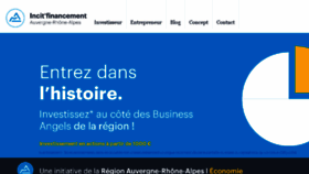 What Incit-financement.fr website looked like in 2018 (6 years ago)