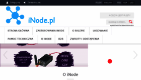 What Inode.pl website looked like in 2018 (6 years ago)
