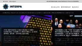 What Interpa.org website looked like in 2018 (6 years ago)