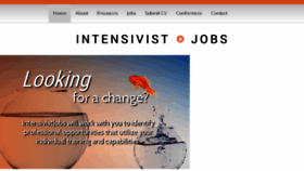 What Intensivistjobs.com website looked like in 2018 (6 years ago)