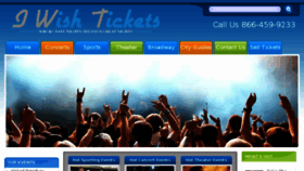 What Iwishtickets.com website looked like in 2018 (6 years ago)