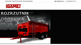 What Igamet.pl website looked like in 2018 (6 years ago)
