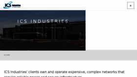 What Icsindustries.com.au website looked like in 2018 (6 years ago)