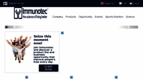 What Immunotec.com website looked like in 2018 (6 years ago)