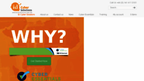 What Idcybersolutions.com website looked like in 2018 (6 years ago)
